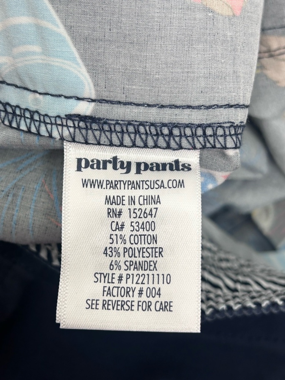 Navy Patriotic Eagle Print Swim Trunks Party Pants XL NWT - Picture 10 of 12